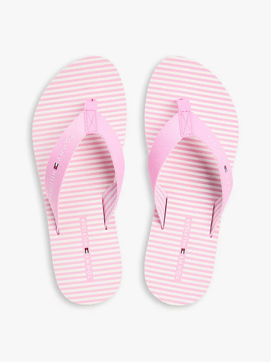 Webbing Strap Ithaca Stripe Flip-Flops