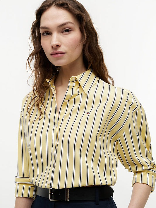 Boxy Fit Poplin Shirt