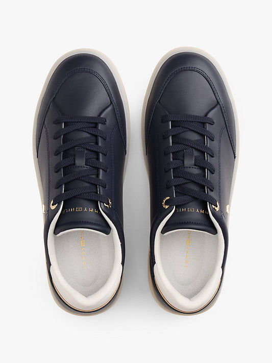 Monogram Leather Trainers