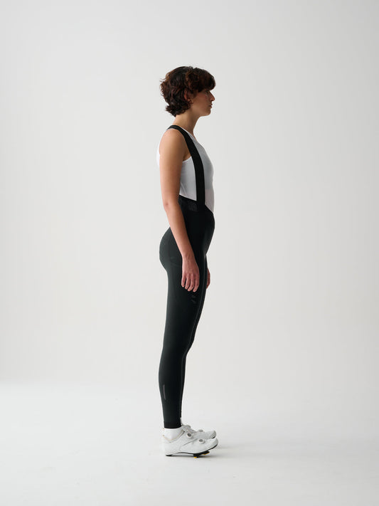 Women's Team Bib Evo Cargo Tights - Black/Black