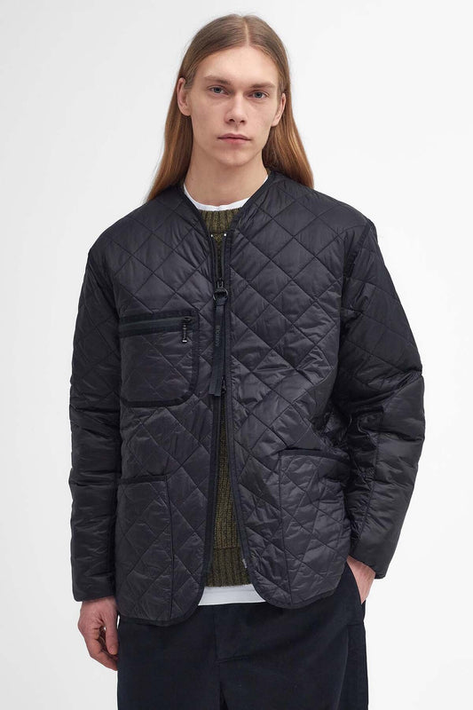 Liddesdale Quilted Liner - BLACK