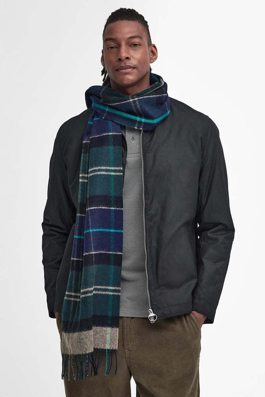 Inverness Tartan Scarf - GREEN LOCH