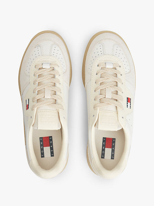 The Greenwich Leather Chunky Cupsole Trainers
