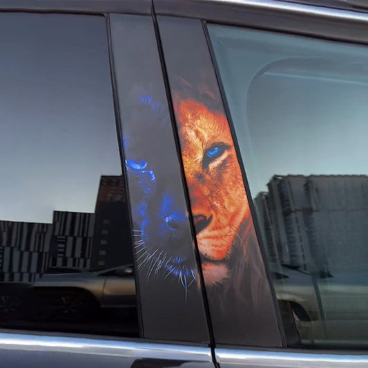 Lion Autotür-Aufkleber