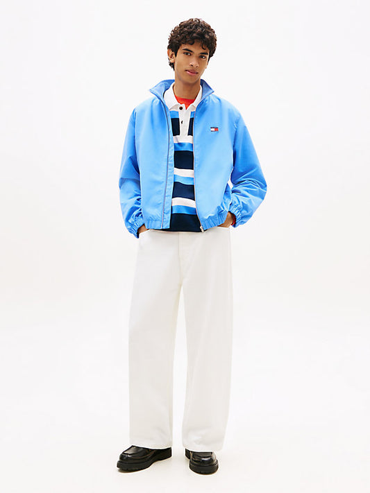 Collar Logo Water Repellent Zip-Thru Jacket