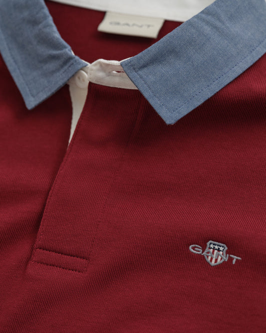 Chambray Collar Heavy Rugger