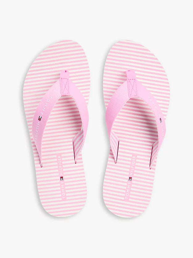 Webbing Strap Ithaca Stripe Flip-Flops