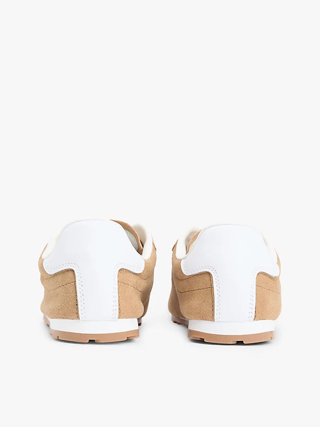 Suede Monogram Low Profile Trainers