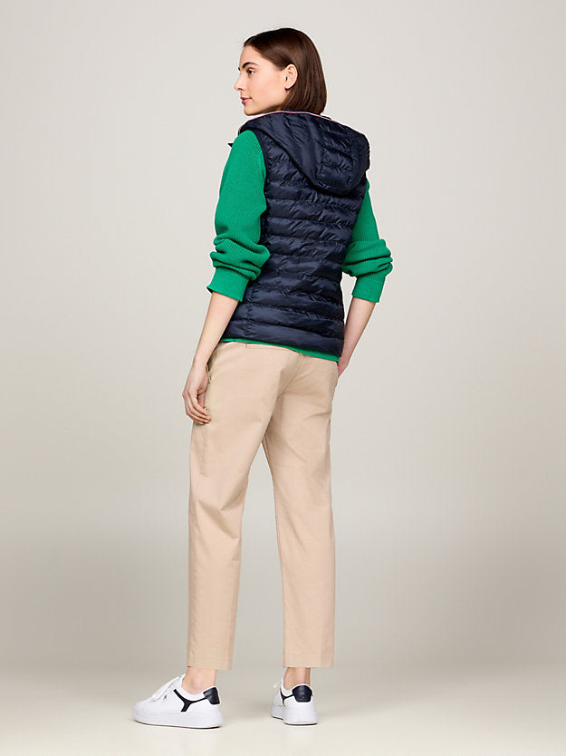 Down-Filled Quilted Vest