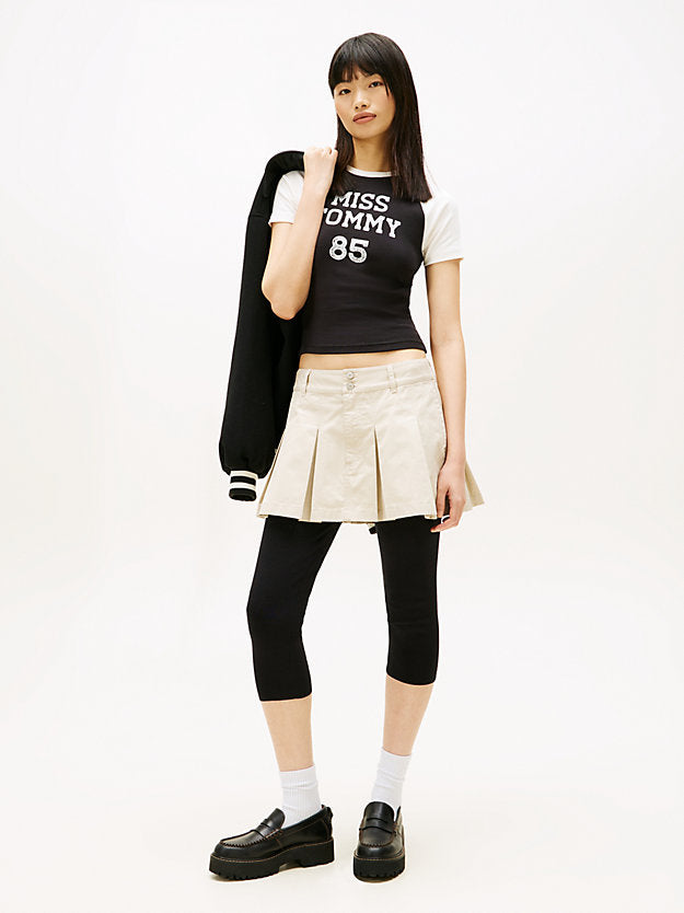 Logo Slim Raglan Sleeve T-Shirt