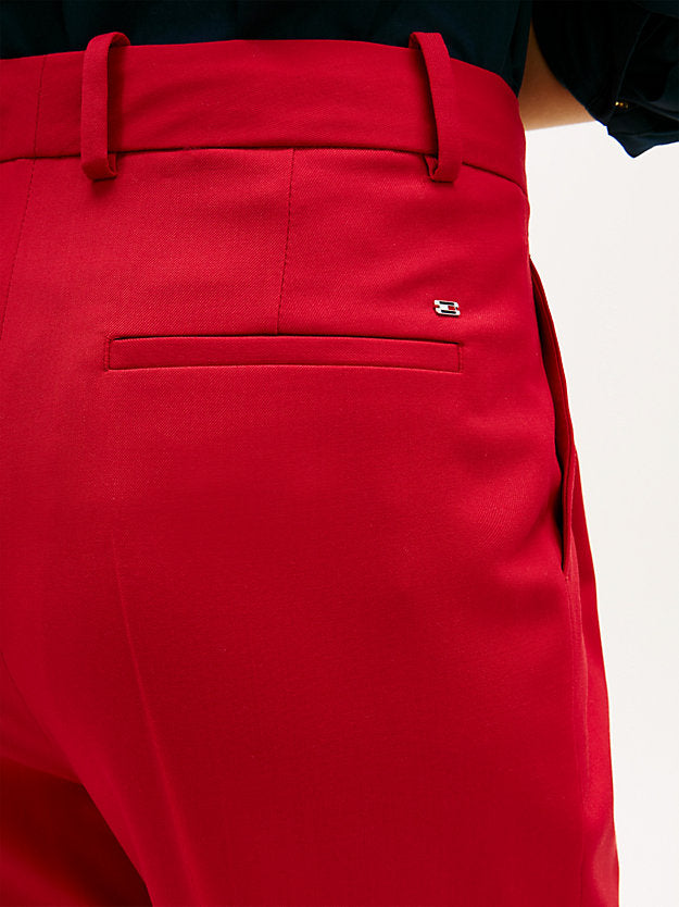 Timeless Pleated Relaxed Straight Leg Trousers