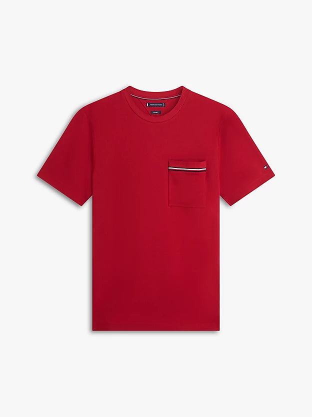 Global Stripe Pocket Pique Jersey T-Shirt