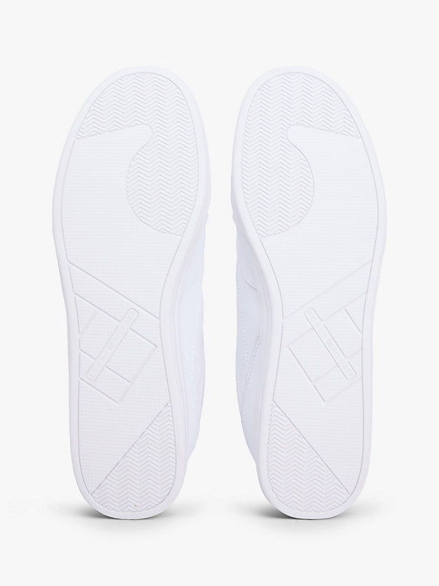 Contrast Heel Trainers WiLeather