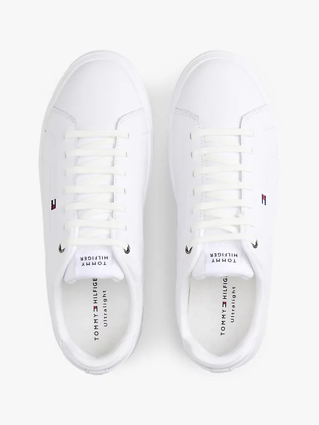 Leather Court Trainers