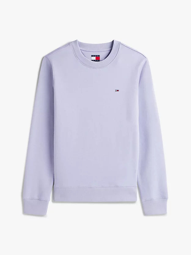 Flag Embroidery Brushed Fleece Sweatshirt