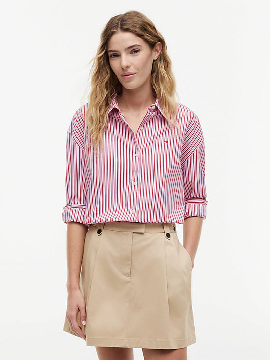 Boxy Fit Poplin Shirt