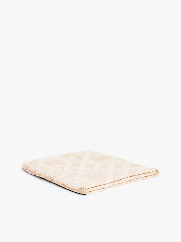 Monogram Jacquard Scarf WiWool