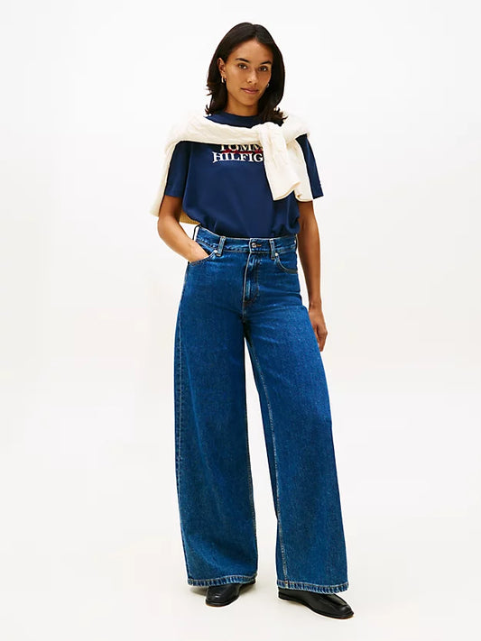 Classic Flock Logo Relaxed T-Shirt