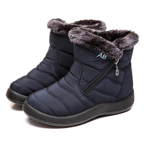 Warme, wasserdichte, rutschfeste orthopädische Stiefel für Damen