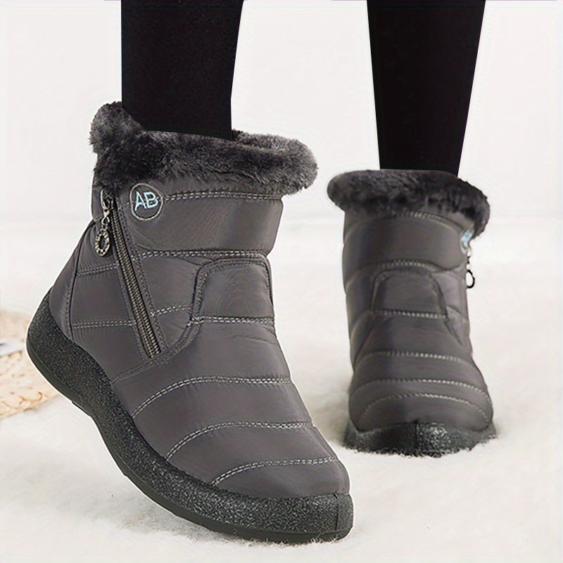Warme, wasserdichte, rutschfeste orthopädische Stiefel für Damen