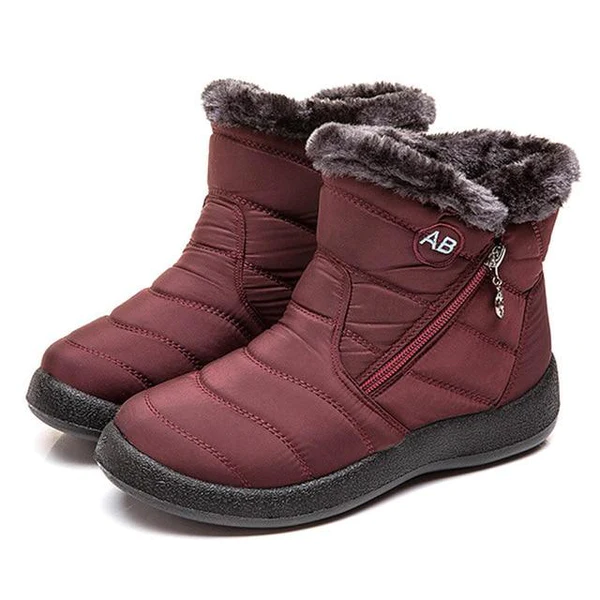 Warme, wasserdichte, rutschfeste orthopädische Stiefel für Damen