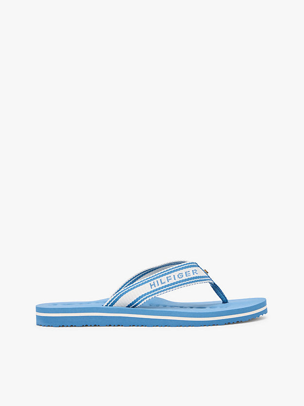 Webbing Strap Signature Flip-Flops