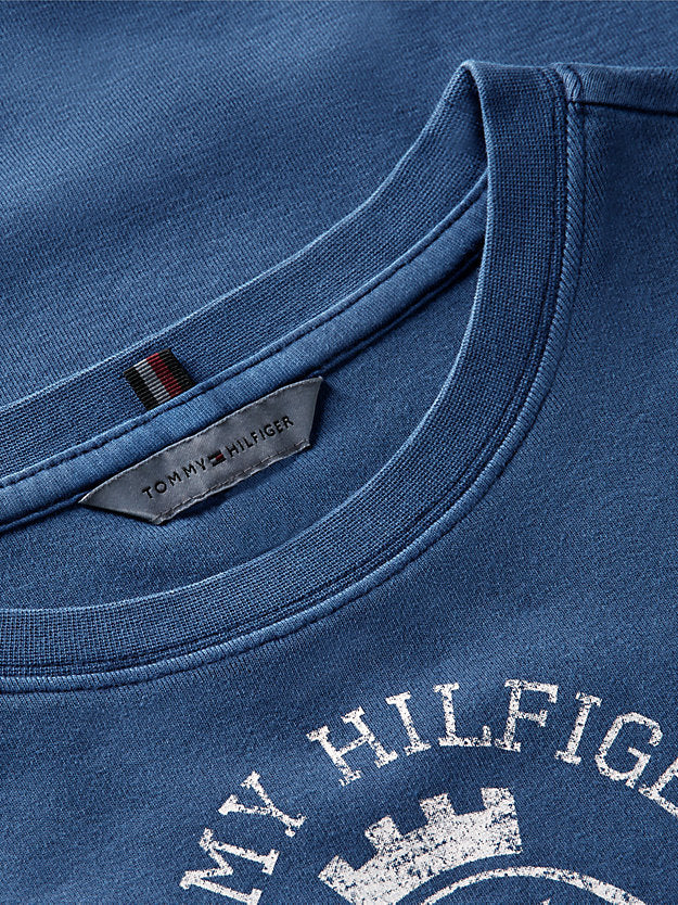 Washed Crest Slim T-Shirt