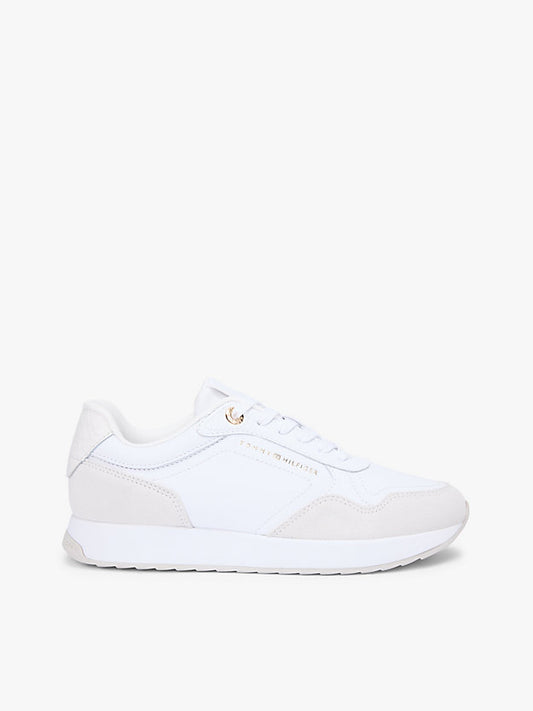 Embossed Monogram Leather Trainers