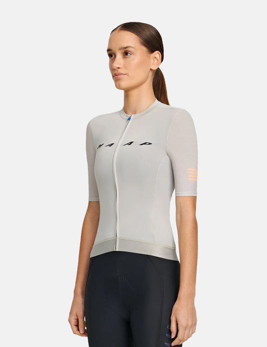 Womens Evade Pro Base Jersey - Fog Grey