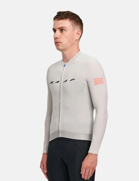 Evade Pro Base Long Sleeve Jersey - Fog Grey