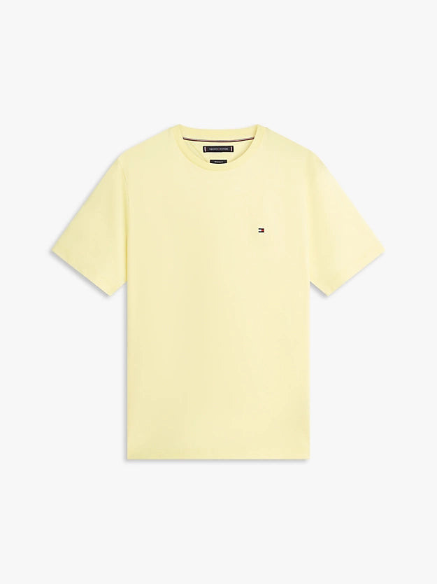 Flag Embroidery Jersey Crew Neck T-Shirt