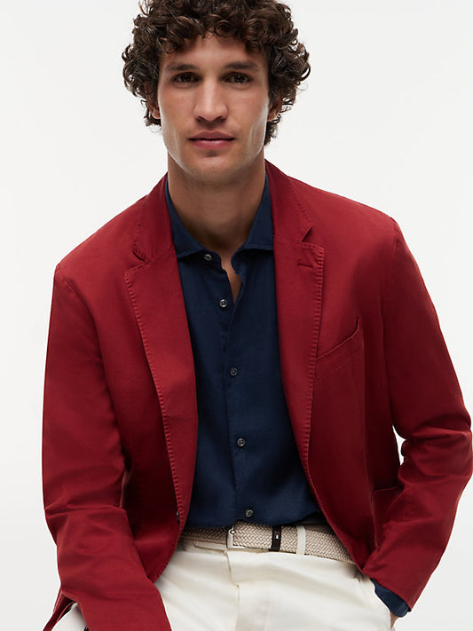 New York Label Washed Regular Fit Blazer