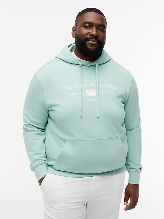 Plus Logo Terry Drawstring Hoody