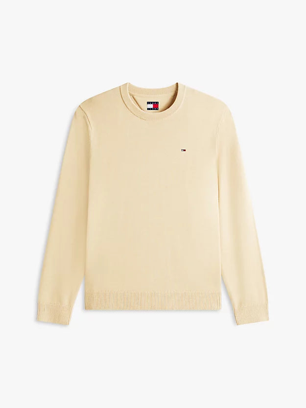 Flag Embroidery Lightweight Slim Jumper