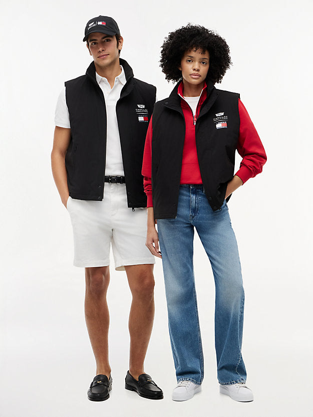 1 Team Logo Funnel Neck Gilet