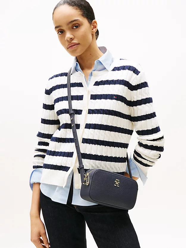 Emblem Crossbody Camera Bag