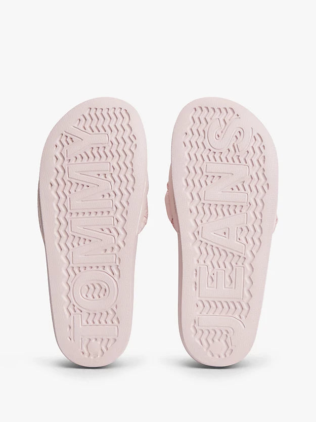 Embossed Braided Strap Slides