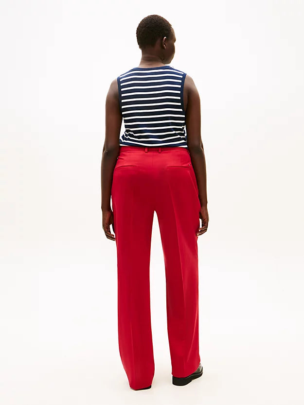 Curve Timeless Wool Blend Straight Leg Trousers