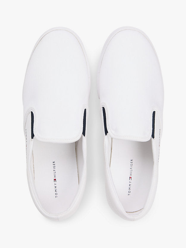 Canvas Slip-On Trainers