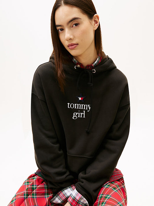 Girl Logo Relaxed Fleece Hoody