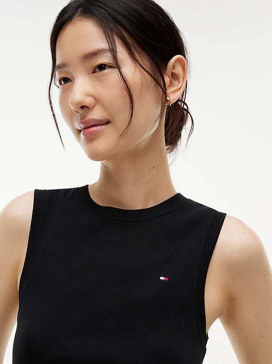 Slim Crew Neck Tank Top