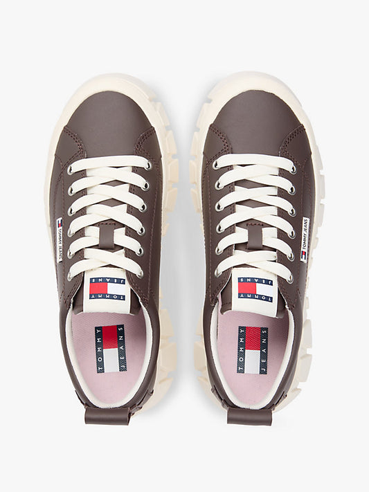 Cleat Platform Trainers WiLeather