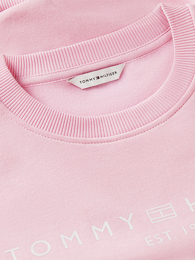 Logo Relaxed Fleece Sweatshirt