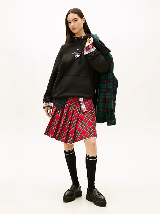 Girl Logo Relaxed Fleece Hoody