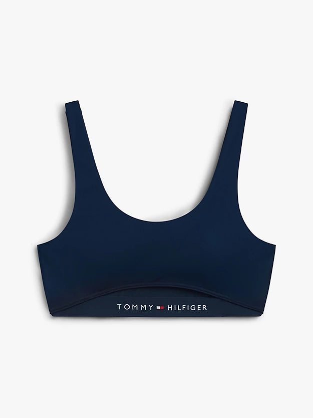 Original Logo Cutout Bralette Bikini Top