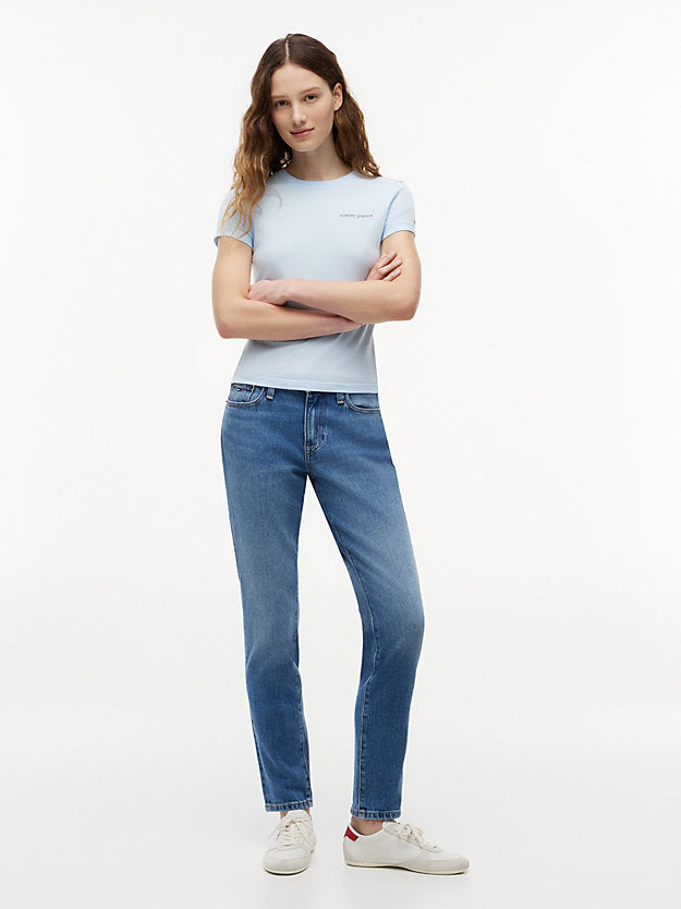 Mid Rise Slim Jeans
