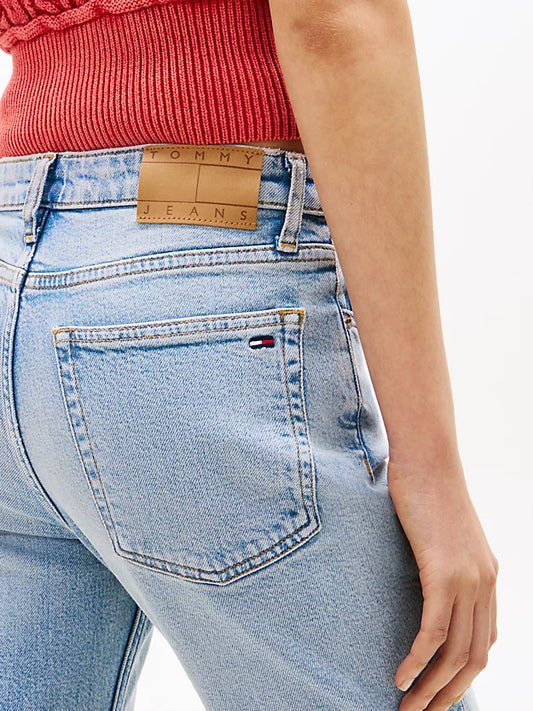 Faded Mid Rise Bootcut Jeans