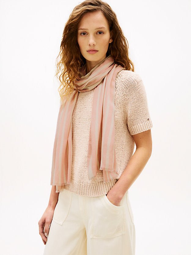 Chic Monogram Rectangular Scarf