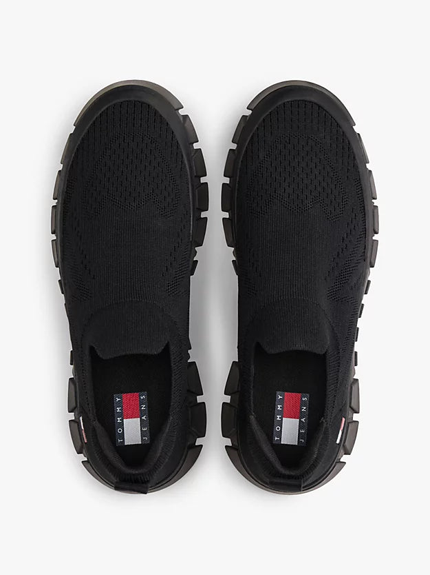 Chunky Cleat Knit Trainers