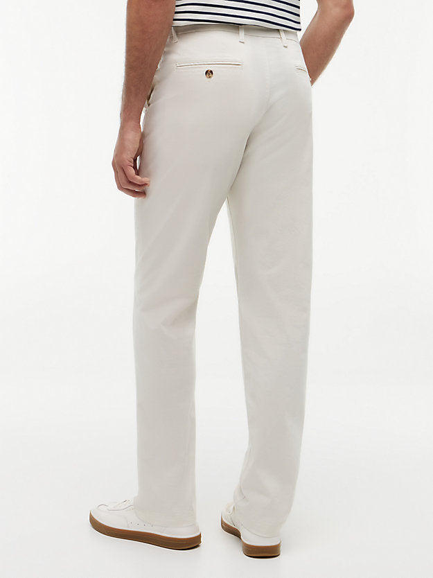 Denton Micro Print Straight Leg Chinos